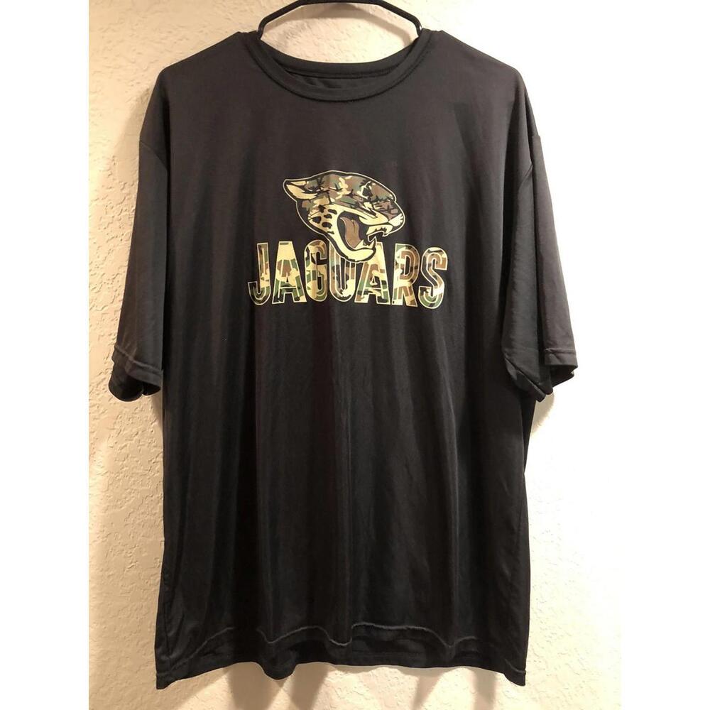 Jacksonville Jaguars Men’s Dri-Fit Short Sleeve Shirt Camo Print Size XL